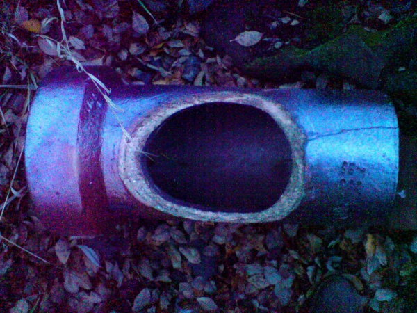 a part of the oil pipe Družba / část ropovodu Družba